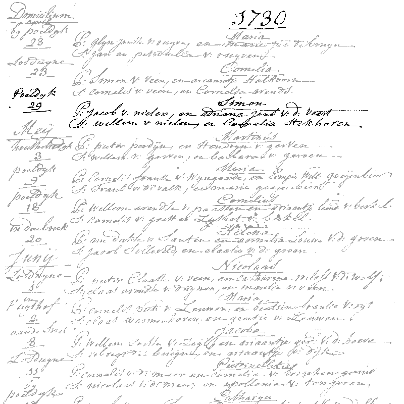 17300429 DTB-P&rsquo;dijk dp Simon zv JS v Nielen - AJ vd Vaart